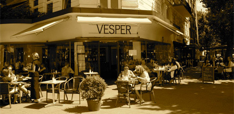 Außenansicht des Vesper (Sepia)